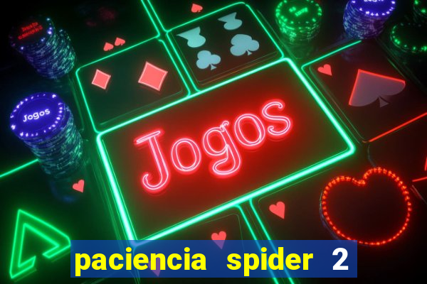 paciencia spider 2 naipes jogar